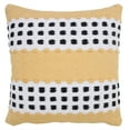 thumbnail image 5 of LR Home Metropolitan Woven Dash Grid Striped Throw Pillow, 5 of 10