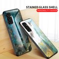 thumbnail image 7 of Allytech Galaxy A14 5G Case Marble, Tempered Glass Back Cover TPU Shockproof Protective Anti-scratch Slim Fit Case Cover for Samsung A14 5G 6.6" - Red, 7 of 7