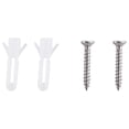 thumbnail image 2 of 10Pcs Metal Mirror Clips Wide Channel Mirror Hanger Clip Kit, 2 of 5
