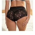 thumbnail image 4 of LWITHSZG Womens Underwear Comfy Breathable Trendy Mesh Lace Panties Lightweight Stretchy Hipster Underpants No Show Seamless Briefs S-3XL, 4 of 7