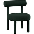 thumbnail image 1 of Meridian Furniture Parlor Green Boucle Fabric Accent Chair, 1 of 7