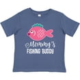 thumbnail image 3 of Inktastic Mommys Fishing Buddy Girls Girls Baby T-Shirt, 3 of 5