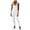 White, variant on Winter Women's Loose Casual Fleece Warm Overalls Jumpsuits with Pockets