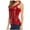 Tank Tops-Red, variant on Brilliant Womens Tank Tops Plus Size Women's Summer New Casual Solid Color Shiny Sequin Suit undershirt (Red,S)