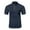 Navy, variant on hotojiny Performance Shirts for Men Summer Casual Button Collar Business Shirts Colorblock Pocket Fashion Golf Tee