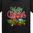 thumbnail image 4 of Inktastic Merry Christmas Youth T-Shirt, 4 of 5