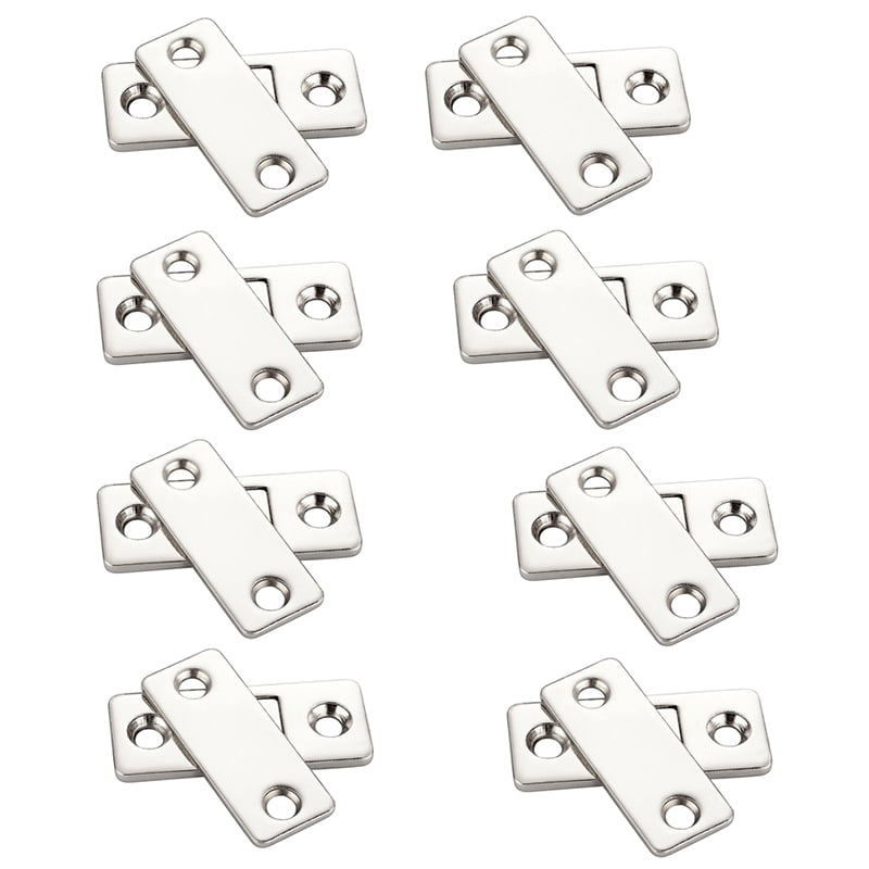 8 Sets of UltraThin Strong Door Closers Hasp Latch