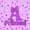 Purple A, variant on spefrowx Cartoon Princess R Twin Sheets for Girls, Purple Star Bowknot Print Bedding, 3 Pieces, 1 Flat Sheet, 1 Fitted Sheet and 1 Pillowcase