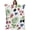 White, variant on Botanical Fruit Blanket Soft Cozy Warm Throw Blanket for Couch, Plush Fuzzy Flannel Blankets for Sofa, Retro Blueberry Raspberry Leaves Black Bed Blankets Lightweight Gifts for Women, 30"x40"