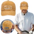 thumbnail image 2 of FLhrweasw Don T Let The Old Man In Hat Béisbol Ajustable para Hombres Y Mujeres (amarillo), 2 of 9