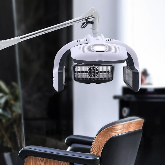 Beauty Salon Infrared Rolling Hood Hair Dryer Color Processor Wall Mounted 1250W