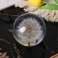 thumbnail image 3 of Dandelion Resin Paperweight, Crystal Ball Decor, K9 Optical Crystal, 3D Inner Laser Engraved, Versatile Office Desk Ornament for Home, Office, 26-27s, 3 of 5