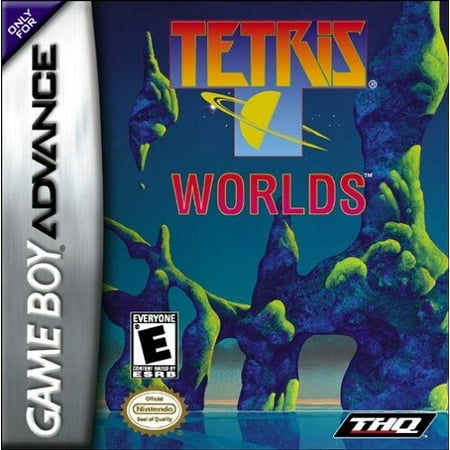 Tetris Worlds - Nintendo Gameboy Advance GBA (Best Selling Gameboy Games)