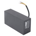 thumbnail image 1 of LED Up Down Wall Light, 2 Beads Decorative Warm Light Corrosion Resistant Outdoor Wall Lamp  Heat Dissipation Black Shell  For Kitchen ANGGREK Up Down Wall Sconce, 1 of 8