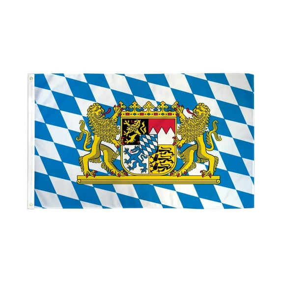 Bavaria Lion Flag 3x5ft Poly