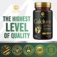 thumbnail image 4 of Calcium 1200 mg Per Serving with Vitamin D3 - Bone Health Supplement, Vitamin D & Calcium Supplements for Women & Men - Bone, Teeth & Immune Support, Nature's Calcium Pills, Bottled USA - 120 Tablets, 4 of 9