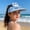 Blue, variant on JZCHUNTOY USB Rechargeable Cooling Fan Hat 1 Piece, Adjustable Sun Protection Hat with Fan, Portable Breathable Shade Hat, 3 Speed Adjustable Wearable Fan for Outdoor Hiking Camping Travel Summer Use
