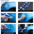thumbnail image 4 of Professional Dent Repair Kit, Paintless Dent Removal With T Bar Slide Hammer, Aluminium Alloy Tabs For Effortless Car Dent Repair, Exterior Care Tool For Auto Hail Damage (1PCS), 4 of 8
