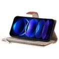 thumbnail image 4 of Funda cartera GANGXUN para Xiaomi Redmi Note 12s 4G , cuero PU con tarjetero, cremallera, correa de mano, soporte y protección 1196°, 4 of 6