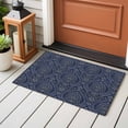 thumbnail image 5 of Navy Blue Large Area Rugs for Bedroom Living Room, Soft Non Slip Carpet Bedside Rug, Boho Vintage Ethnic Tribe Abstract Art Rectangular Floor Cover Kitchen Accent Rug 2'x3' for Dining Room/Office, 5 of 9