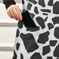 thumbnail image 4 of Cow Print Kitchen Apron with 2 Pockets Adjustable waterproof Cooking Aprons for Women Men Chef, 4 of 7