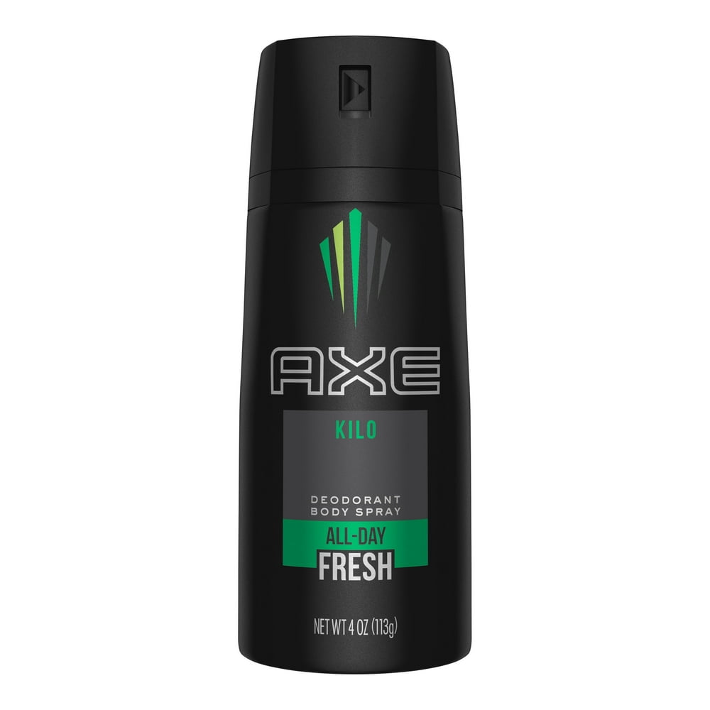 Axe Kilo Body Spray for Men, 4 Oz