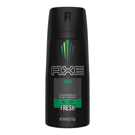 (2 pack) AXE Body Spray for Men Kilo 4 oz (Best Axe On The Market)