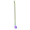 thumbnail image 1 of TIMIFIS Straws Home Essentials Stainless Steel Straw Spoon Integrated Dual-purpose Metal Drinking Straw, 1 of 1