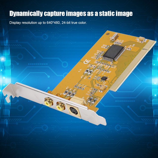 Carte de Capture, Écran Complet 640x480 Haute Définition Lissée pour Ordinateur de Bureau