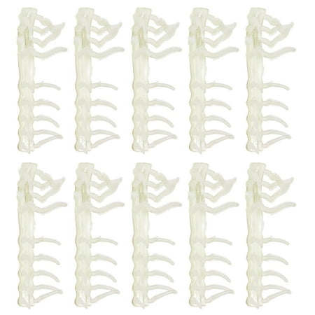 TRINGKY 10Pcs Artificial Shrimp Lures Freshwater Saltwater Baits Soft Crawfishes Baits