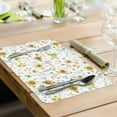 thumbnail image 4 of CounterArt "Sunflowers Forever" 4-Pack Reversible Flexible Plastic Tabletop Placemats, 4 of 8