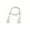 White, variant on Rope Belts for Women, Qyaukm 1Pc Women Tassel Belt Woven Knot Decor Waist Rope Tie Waistband