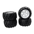 thumbnail image 1 of 4Pcs/Set 85mm Rubber Tire Tyres for 1/10 HSP HPI ZD Racing WPL Wltoys RC Car, 1 of 7