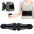 thumbnail image 1 of Double Pull Waist Posture Corrector Belt Braces Breatheable Supports Lower Back Lumbar Spine Support Belt Health Care, 1 of 5