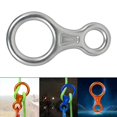 thumbnail image 3 of Descender Rigging Plate Rock Climbing Aluminum Alloy Heavy Duty Rappelling Gear, 3 of 9