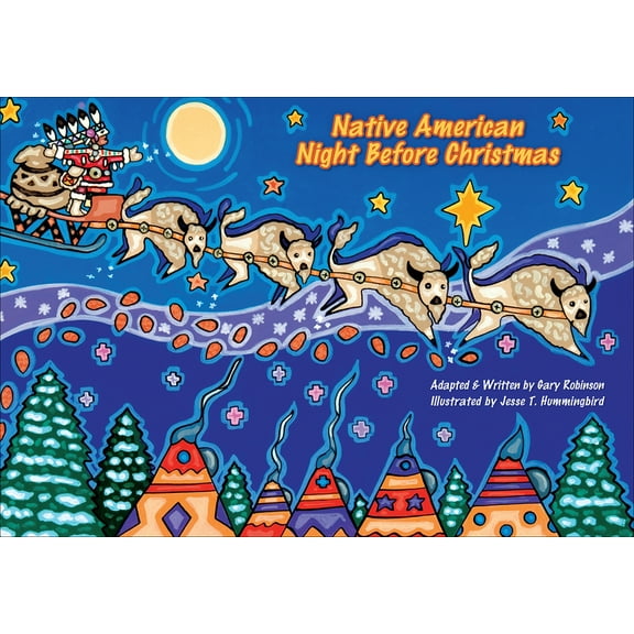 Native American Night Before Christmas, (Hardcover)