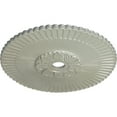 thumbnail image 3 of 36 1/4"OD x 1 7/8"P Melonie Ceiling Medallion (Fits Canopies up to 6 1/4"), Hand-Painted Flash Copper, 3 of 6