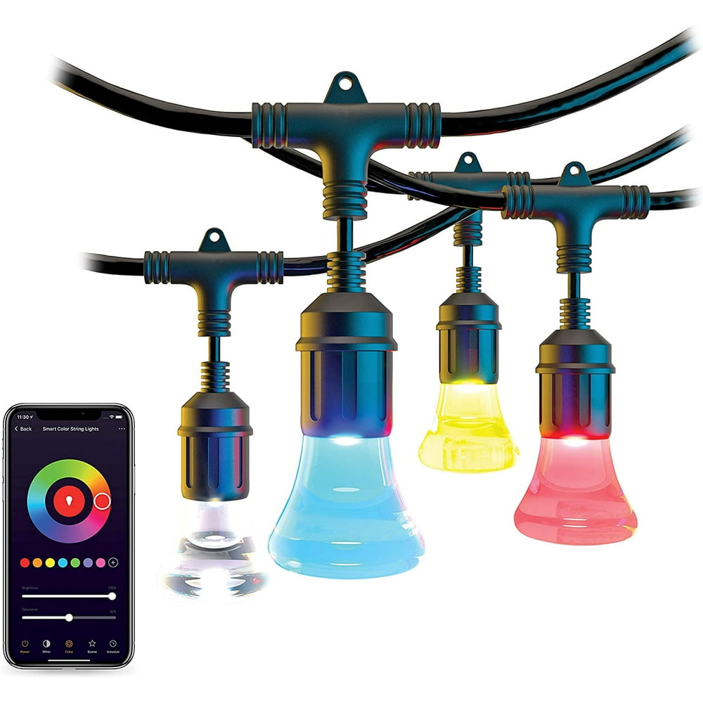Atomi Smart LED Color String Lights, 36 Foot
