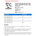 thumbnail image 2 of Front Ball Joint Sway Bar Link Tie Rod End Kit - Compatible with 2002 - 2006 Honda CR-V 2003 2004 2005, 2 of 2