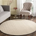 thumbnail image 1 of SAFAVIEH Natural Fiber Collection 10' x 10' Round Marble / Dark Grey NF143D Border Sisal Area Rug, 1 of 3