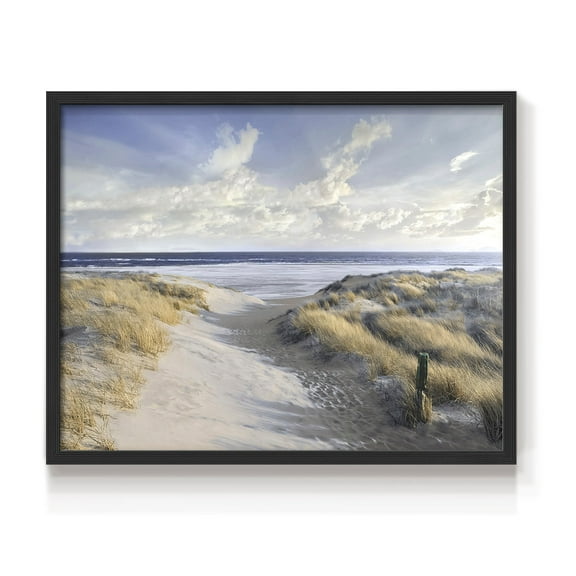 Aisle Marker by Mike Calascibetta - Restickable Framed Giclée Print