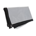 thumbnail image 4 of Projector Screen, Synthetic PVC Foldable Portable Wall Mount Projection Screen with Hooks, 16:9 Aspect Ratio, for Home Theater Outdoor Indoor, 4 of 7