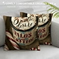 thumbnail image 3 of Qinduosi  Pack Christmas Pillow Covers Decoration,Buffalo Plaid Farmhouse Christmas Snowman Throw Pillows Cushion Case Couch Decor for Christmas Home Outdoor Decorations White, 3 of 5