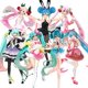 thumbnail image 2 of Hatsune Miku Cosplay Sakura muñeca móvil juguete niña PVC muñeca modelo juguete decoración del hogar Hatsune Miku figura Sexy chica modelo xuanjing unisex, 2 of 2