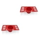 thumbnail image 1 of Vogacara Golf Putt Cup Floor Plastic Putt Practice Hole Reutilizable Golfista Entrenador Golf Habilidad Hogar Oficina Jardín Accesorios rojo 2piezas Vogacara CBP189037, 1 of 6