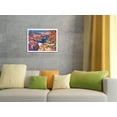 thumbnail image 4 of Hoover Dam Black Canyon of the Colorado - Nevada Arizona - United Air Lines - Vintage Airline Travel Poster by Millard Sheets c.1952 - Bamboo Fine Art 290gsm Paper Print (Unframed) 24x32in, 4 of 4