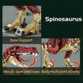thumbnail image 4 of Ancient Jurassic Large Spinosaurus Dinosaur Building Blocks Set With Display Stand/Base Fan Collectible Gift Birthday Toys, 4 of 7