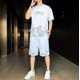 thumbnail image 4 of Conjunto De Camiseta Y Pantalón De Hombre, Chándal Hip Hop, 4 of 8