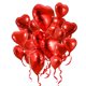 thumbnail image 1 of 50 Uds celebración de boda 18 pulgadas amor rojo globo de membrana de aluminio Día de San Valentín propuesta de matrimonio presentación decoración de fiesta, 1 of 5