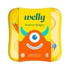 Welly Kids Bravery Badges Assorted Monster Flex Fabric Bandages, 48 Ea